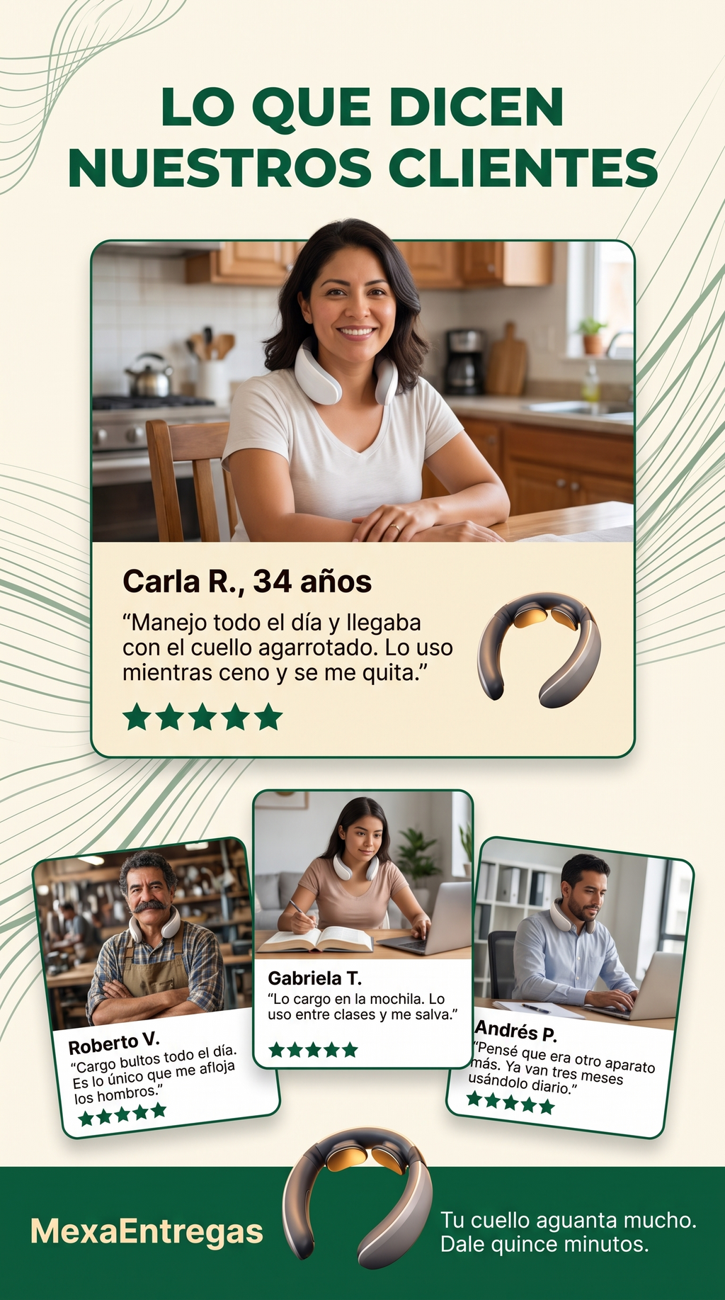Testimonios de clientes