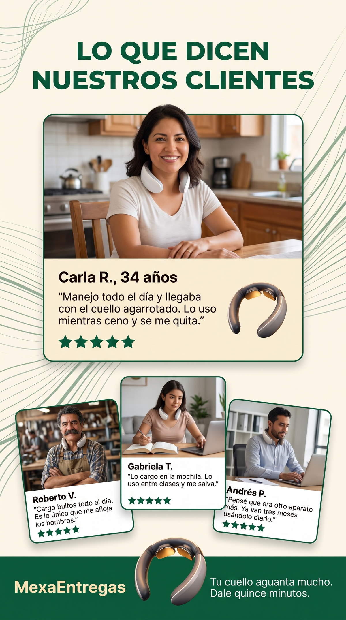 Testimonios de clientes